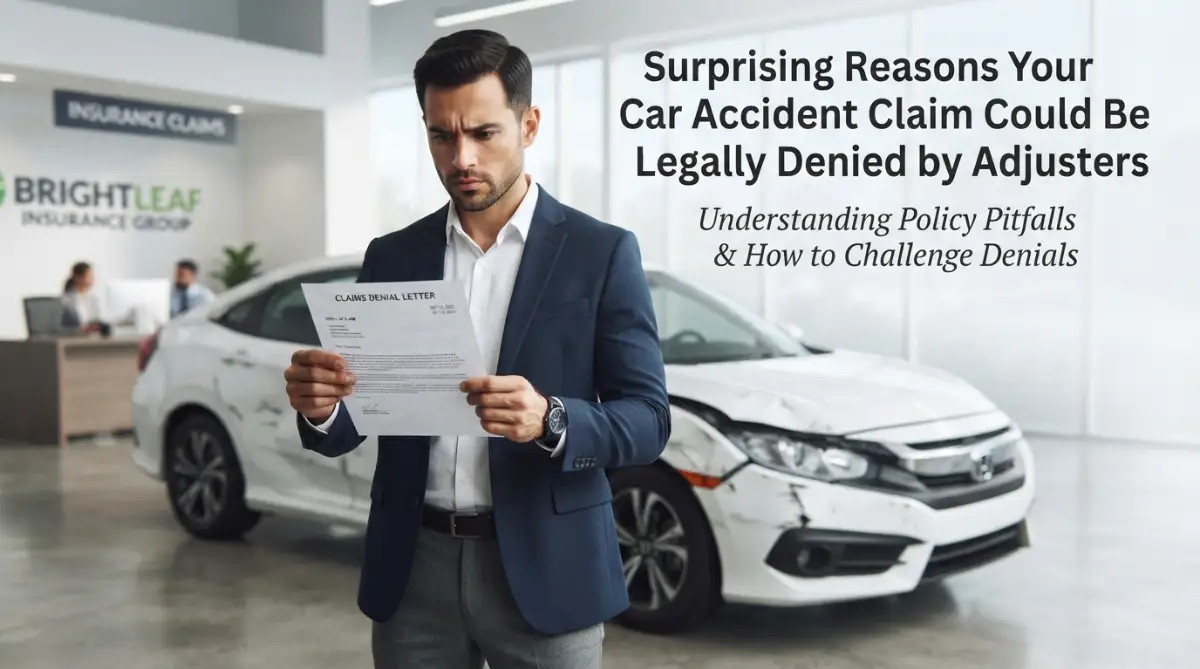 Why Insurance Adjusters Reject Auto Claims (And How to Win)